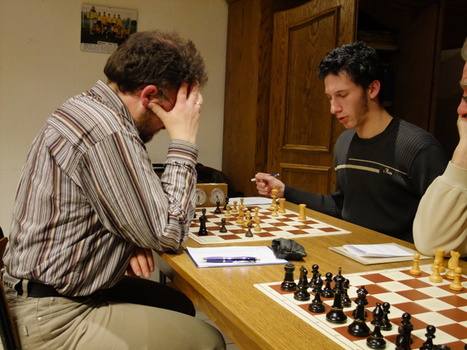 Schach-Stadtmeisterschaft Leer 2010 Lehmann - Waldmann