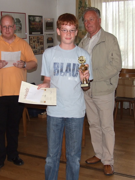 Sieger des Weser-Ems-Cup: Lukas Bringer